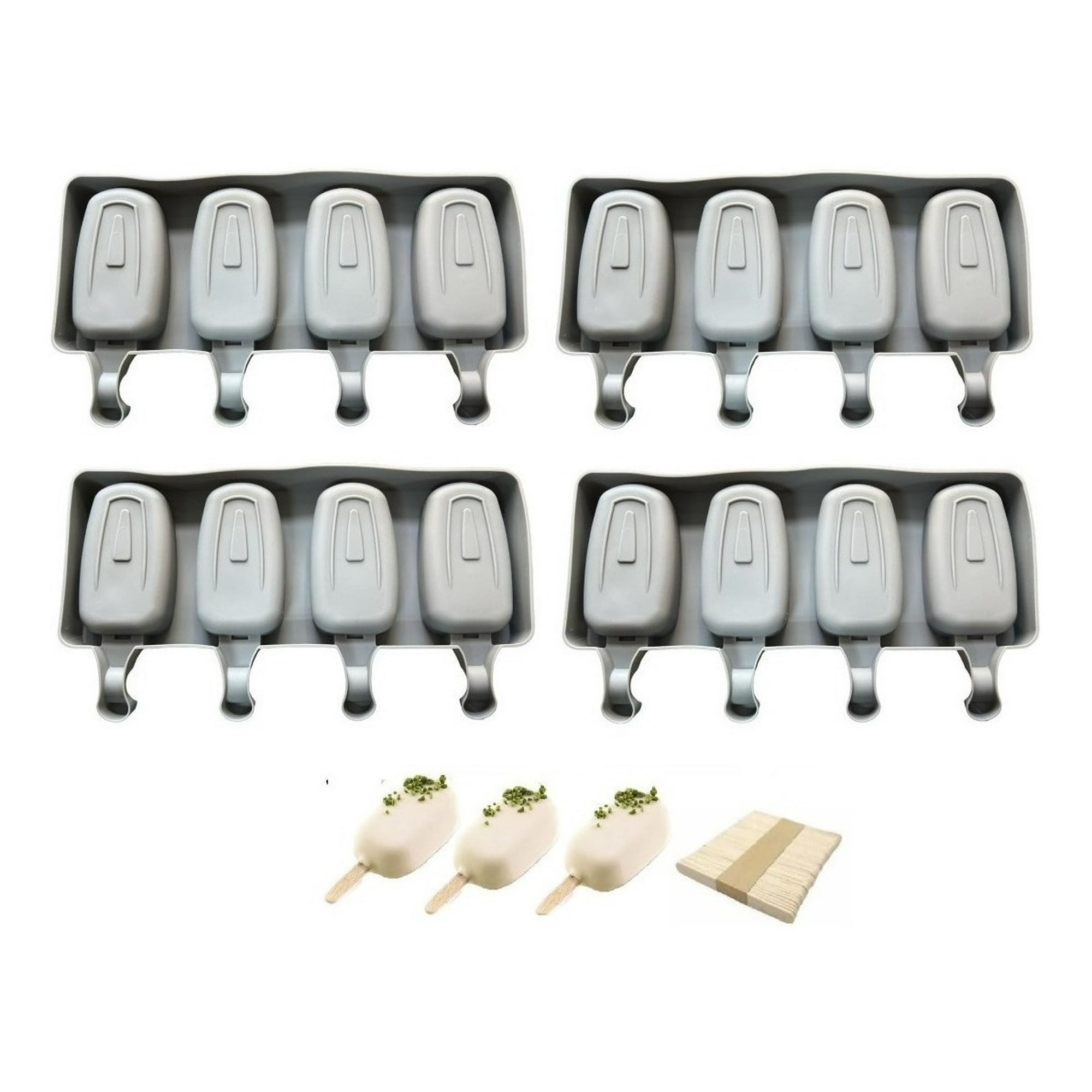 Genérico - Pack X4 Moldes De Helado Molde Para Helado Molde Helados