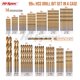 thumbnail image 2 of Juego de brocas Hi-Spec Tools, 99 piezas, acero SAE HSS con estuche de almacenamiento, 2 of 7