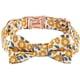 thumbnail image 2 of Collar de pajarita para perro, con diseño floral, ajustable y suave para gatos pequeños, medianos y grandes. Bonitos estampados de margaritas, cómodo collar de algodón con hebilla de metal, regalo dur, 2 of 6