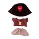 thumbnail image 2 of Ropa Para Muñecas De 17cm, Uniforme De Uso Diario, Regalos Suaves Y Elegantes, Conjunto De Traje De Verano Marrón, 2 of 2