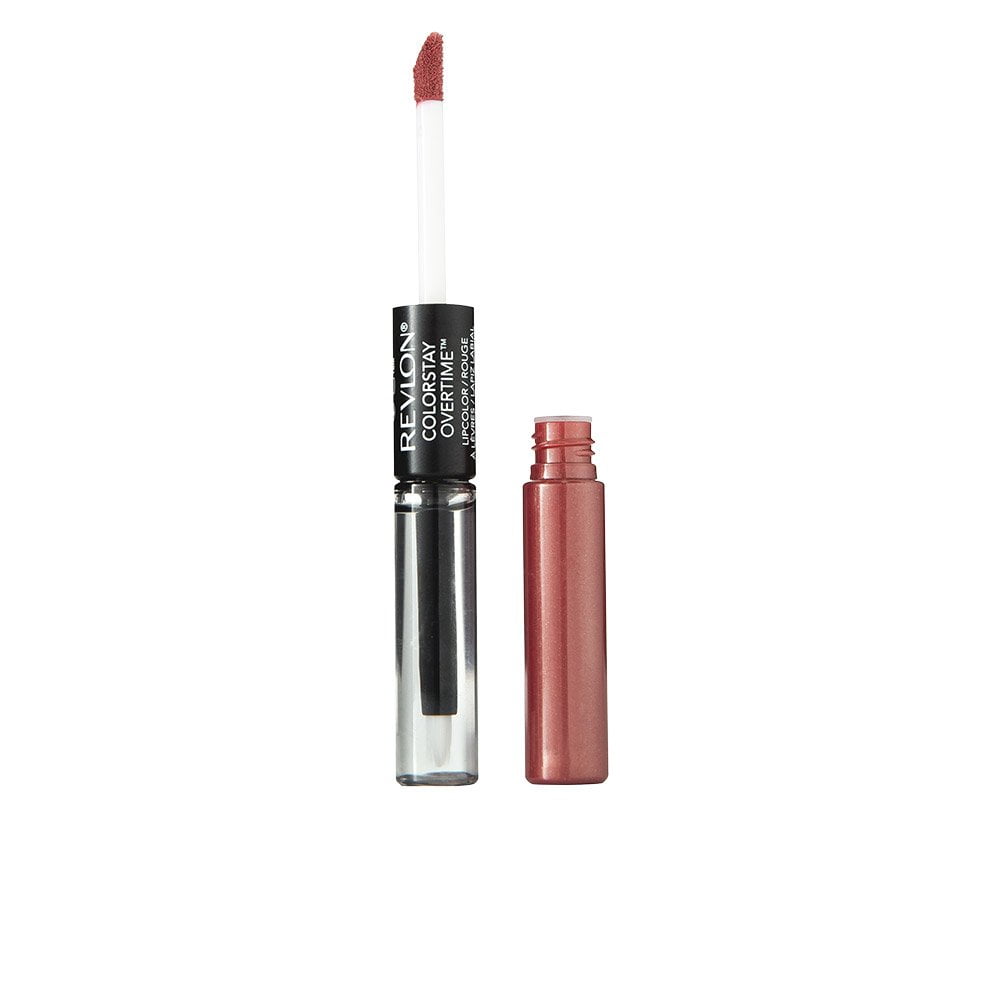 Set De Maquillaje Revlon Liquid Lipstick Con Brillo Labial Transparente Plum