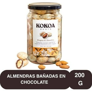 Kokoa Roots Grageas Almendras Chocolate Blancoleche 200G