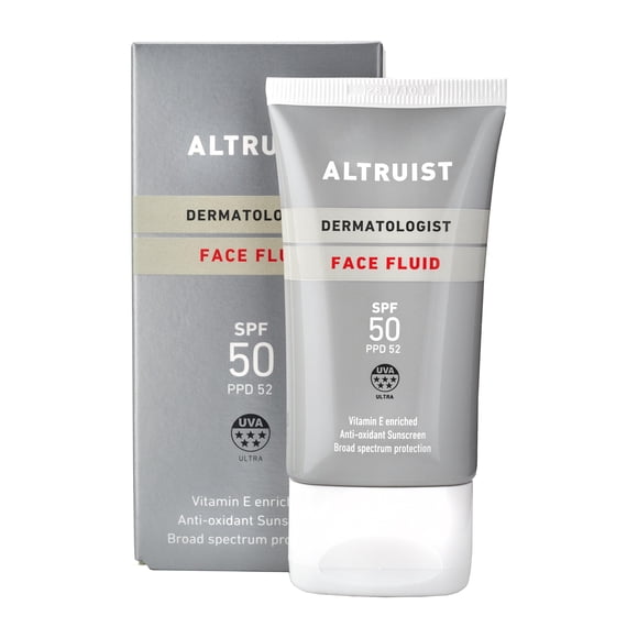 Líquido protector solar Altruist Dermatologist SPF50 50 ml