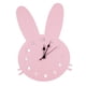 thumbnail image 5 of Reloj De Pared De Conejo Sin Terminar Ba?o Dormitorio Cocina Colgando Relojes De Madera Rosa, 5 of 5