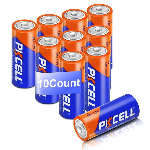 Baterías PKCELL N 1.5V Alcalinas – Pack de 10 (MN9100)