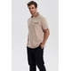thumbnail image 2 of Polera Hombre Botón Beige, 2 of 4