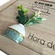 thumbnail image 2 of Caja De Té Mediana De Madera 9 Espacios Azul Azul Claro, 2 of 4