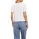 thumbnail image 3 of INSPIRE CHIC Tops de Punto para Mujeres Textura Escote en V Mangas Cortas Blusa Casual XS Blanco, 3 of 6