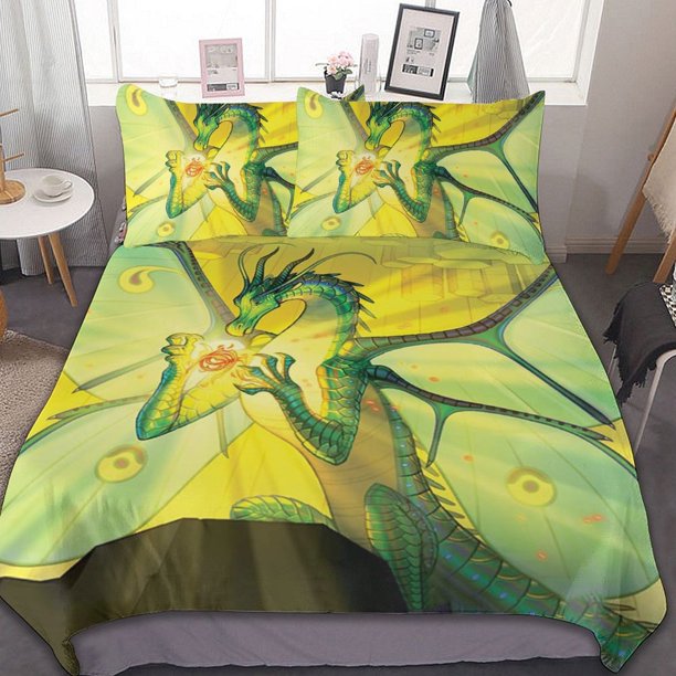 Wings Of Fire Novel 3 Pieces Bedding Sets Soft Comforter Sets Decor Bedroom Gifts