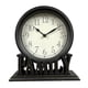 thumbnail image 3 of Reloj De Mesa Redondo Movimiento De Cuarzo Silencioso Decorativo Para Estante Cocina Decoraciones StyleB, 3 of 5