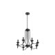 thumbnail image 4 of Candelabro Pretoy de 8 luces en hierro negro 74 cm, 4 of 9