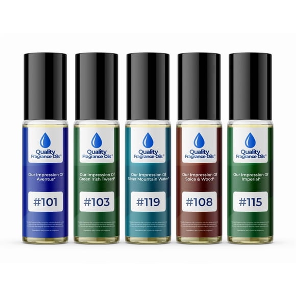 Perfume Quality Fragrance Oils, colonia de los 5 mejores nichos para hombre, 10,35 ml