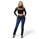 thumbnail image 1 of Jeans Mujer Cintura Recto Lily Azul Mohicano, 1 of 3