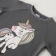 thumbnail image 2 of Conjunto Niña Cute Gris Unicornio, 2 of 5