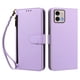 thumbnail image 1 of Funda Tipo Billetera para Motorola Moto G Stylus 5G 2023 con Soporte y Bolsillo con Cierre Morado, 1 of 1