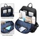 thumbnail image 4 of Mochila para Portátil Colins Keirs 17" con Carga USB, 25 L, Negra, 4 of 9