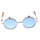 thumbnail image 2 of 1/6 blythe dolls doble plegado gafas gafas de sol azul gradiente lente plata, 2 of 4