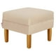 thumbnail image 2 of Pouf Sky 1c Felpa 04 Beige, 2 of 3