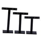 thumbnail image 3 of 3 Piezas De Vidrio Orgánico T Bar Pendiente Display Jewlery Stand Para Mostrar, 3 of 3