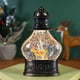 thumbnail image 4 of Bolas de nieve navideñas con forma de farol, bola de nieve cilíndrica con purpurina, bolas de nieve navideñas de bronce, linterna con decoración de muñeco de nieve y árbol de Navidad., 4 of 5