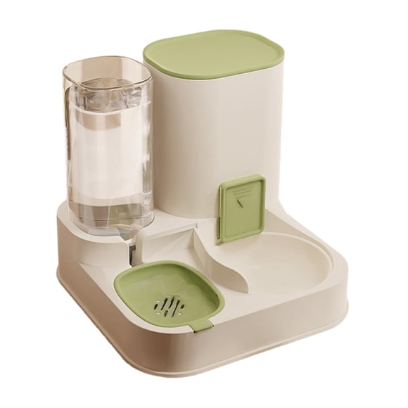 Gravity Pet Autoalimentador Tazón De Comida Seca Y Suministros De Riego Para Cachorro Gatito Rosa S