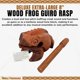 thumbnail image 2 of Wood Frog Guiro Rasp Deluxe, extra grande, 8 con bastón, 2 of 8