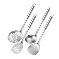 Magideal - 4X Juego De Utensilios De Cocina, Juego De Utensilios De Cocina, Vajilla, Utensilios, Accesorios De Cocina, Utensilios De Cocina Prácticos Antiadheren