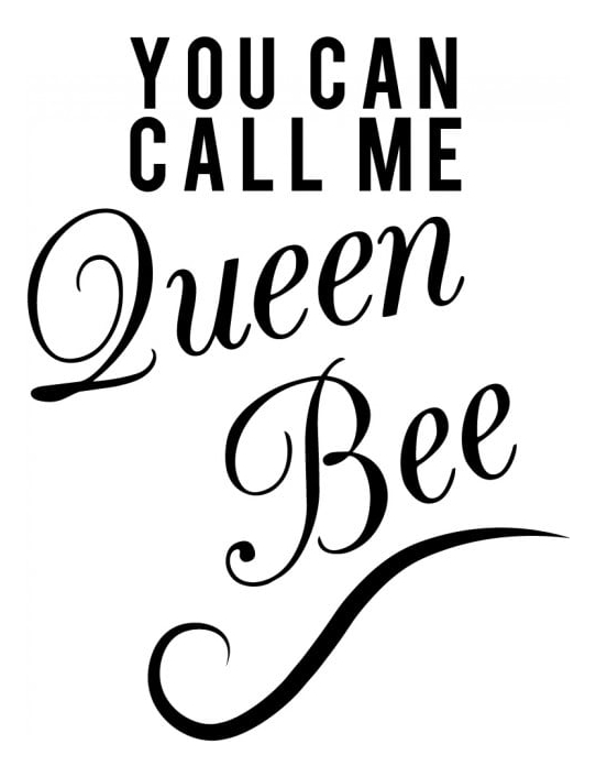 Rienda Libre Graphics - Decomural Queen Bee Lorde Song Lyrics Ws-44056