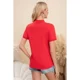 thumbnail image 3 of Polera Piqué Mujer Algodón Primavera Verano Elasticada Colores 0069, 3 of 3