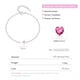 thumbnail image 2 of Pulsera HESHPAWS S925 Sterling Silver Cross Ajustable Plata, 2 of 3
