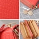 thumbnail image 3 of Cartera de mujer, billetera, billetera de piel sintética de gran capacidad., 3 of 5