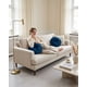 thumbnail image 1 of Cojin Rueda Terciopelo Redondo Sofa Decorativo Salon, 1 of 7