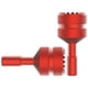 thumbnail image 4 of Joystick Basculante Telescópico De Control Remoto De 2 Piezas Para DJI Mini 3 Pro Parts Red, 4 of 5