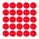 thumbnail image 5 of 25 Piezas De Bolas De Bingo, Accesorios Duraderos, Bolas De Lotería Para Fiestas De Empresa, Hogar, Rojo, 5 of 5