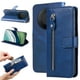 thumbnail image 1 of Funda con Cremallera para Huawei Mate 60 Pro, Carcasa Cartera de Cuero PU con Soporte y Tarjetero, 1 of 6