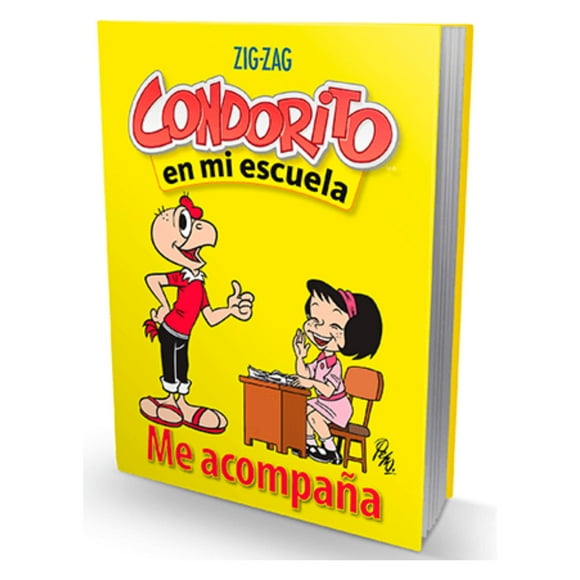 Condorito en mi escuela Me compaña (3 -4 Básico) blanco
