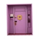 thumbnail image 5 of Porta Llaves Montado En La Pared Con Puerta De Almacenamiento, Estante De Pared De Madera Con Ganchos, 20,3x5x25,5cm, Color Morado, 5 of 5