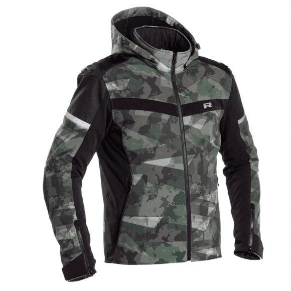 Chaqueta para moto Richa Stealth Camuflada Verde Talla XL