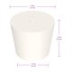 thumbnail image 2 of Tapones de goma BorinGlass 10 unidades 3,7 cm x 3 cm blanco, 2 of 7