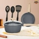 thumbnail image 5 of Bateria Cocina Aluminio Granito Antiadherente Cacerolas 10pcs Marengo, 5 of 9
