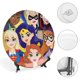 thumbnail image 4 of Plato Decorativo de Porcelana Fina Desmarcar Super Hero Girls 15 cm, 4 of 6