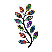 Bothyi - Decoración De Arte De Pared De Rama De Árbol De Metal, Escultura De Pared Para El Hogar, Sala De Estar, Patio, Estilo A