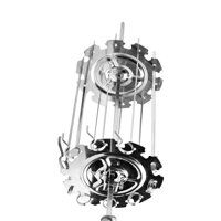 Bothyi - Brochetas De Asador De Metal Jaula De Agujas Máquina Para Hacer Brochetas Rotisserie Skewer