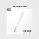 thumbnail image 1 of 24LED Mini Portable Led Lights USB Night Light Book Light Eye Protection Reading Night Light Mobile Power Reading Night Light Gift For Girl/Boyfriend/Valentines/Easter, 1 of 3