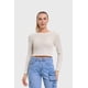 thumbnail image 1 of Polera Mujer Tejida Crudo, 1 of 4