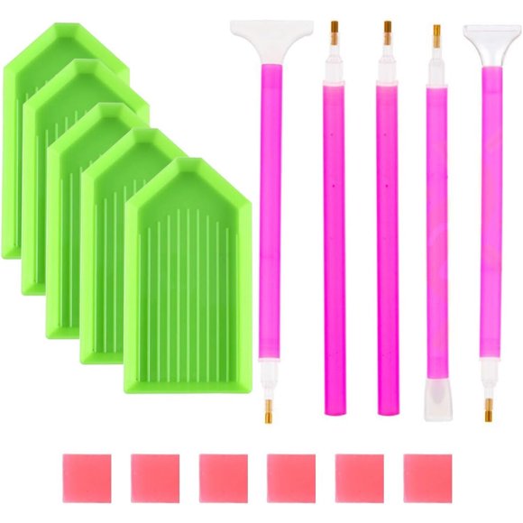BinarySky 16 PCS Diamond Painting Tools Set