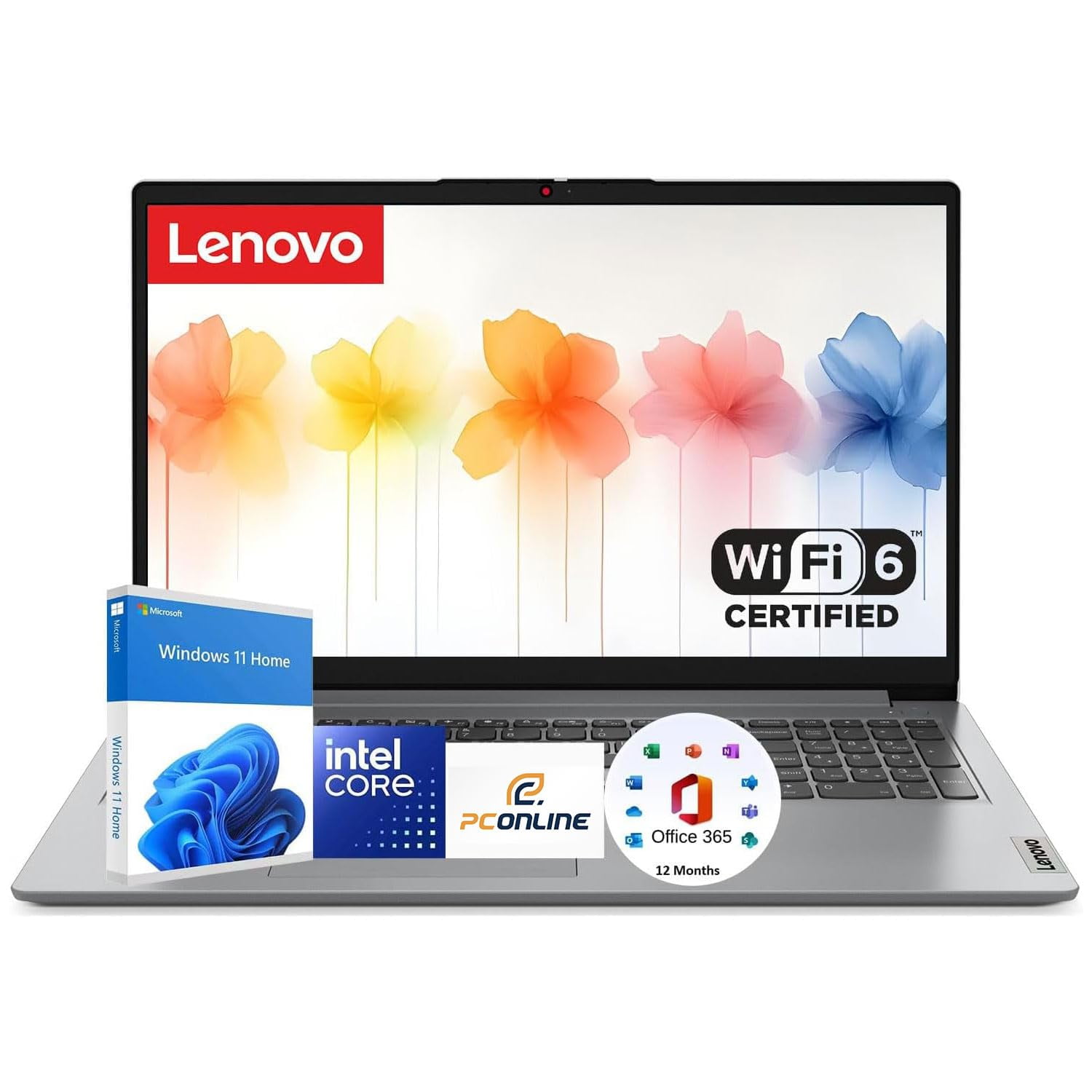 Ordenador Portátil Lenovo Ideapad 15.6 Pulgadas 1.1 Tb Intel Pentium 8 Gb Ram Win11