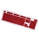 thumbnail image 2 of DIY PBT 104 Teclas Keycaps Para 61 64 72 98 Teclado Mecánico Para Juegos Rojo, 2 of 5
