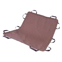Ioensy - Sábana Deslizante Para Ancianos, Tabla De Transferencia Para Ancianos Giratoria Multifuncional Postrada En Cama, Color Marrón