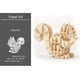 thumbnail image 3 of 3D Puzzle Animal Assembly Kit Decoratio, Children Animal Puzzle,3D DIY Puzzle Model,Home Office Creative Ornament 3D Model Ornament Children Adult Teenager Gift, 3 of 3
